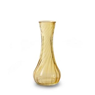 Vase 'frankie' yellow h15,5 d7 cm