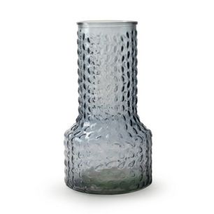 Vase 'elma' blau h25,5 d14 cm