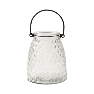 Vase with handle 'anderson' h15 d13 cm