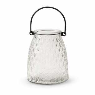 Vase with handle 'anderson' h20 d15 cm