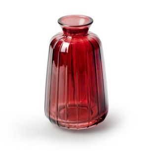 Bottle 'jolie' red h11 d6,5 cm