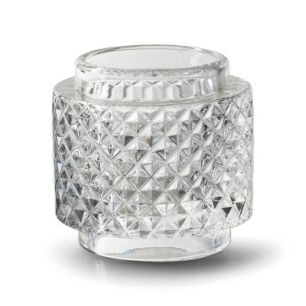 Candleholder 'magali' h8,5 d9 cm