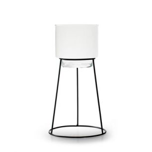 Tealightholder 'newton' h24 d13 cm