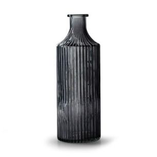 Bottle 'snipe' smoke h22 d8 cm