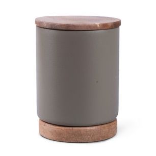 Scented candle 'march' scent spring green h12,5 d9 cm