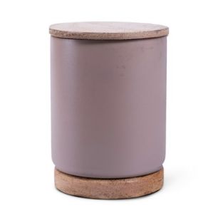 Scented candle 'march' scent vanilla sand h12,5 d9 cm