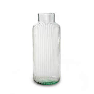 Eco gerippte Vase 'gigi' h35 d14,5 cm
