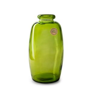 Eco Flasche 'Alonso' grün h35 d19 cm