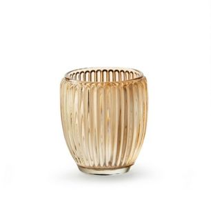 Tealightholder 'millie' beige h9.5 d8.5 cm