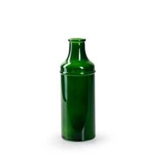 Bottle 'simplex' green h18.5 d7 cm