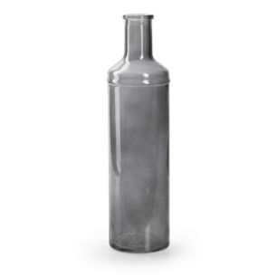 Bottle 'simplex' smoke h24.5 d7 cm