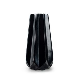 Vase 'maud' black h28 d15 cm