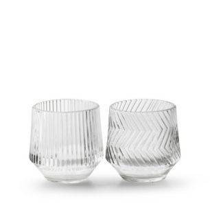 Theelichthouder 2 ass. 'menno' h8 d8 cm