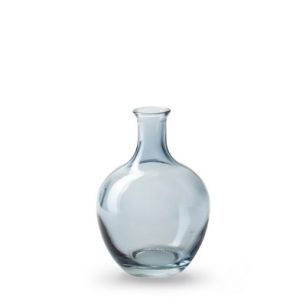 Bottle 'thierry' blue h13 d7.5 cm