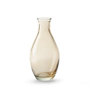 Fles 'thierry' beige h14 d6 cm