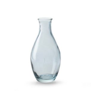 Bottle 'thierry' blue h14 d6 cm