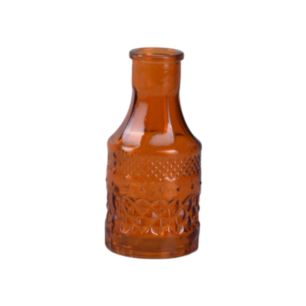 Flasche „Craig” orange glänzend H 11 D 5 cm