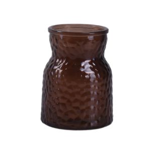 Vase „Brigitte” braun h10,5 d8 cm