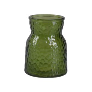 Vase „Brigitte” grün h10,5 d8 cm