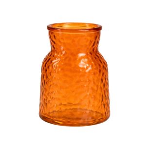 Vase „Brigitte” orange h10,5 d8 cm