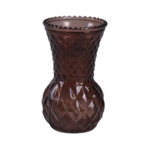 Vase „Marigold” braun h11,5 d8,5 cm