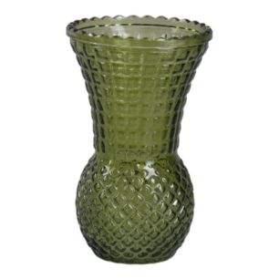 Vase „Marigold” grün h15 d9,5 cm