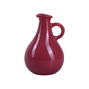 Flasche „Espresso” dunkelrosa H13,5 D9 cm