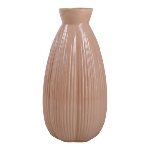 Vase „Lungo” beige h30 14,5 cm