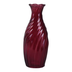 Bottle “spice” dark pink h23 d9 cm