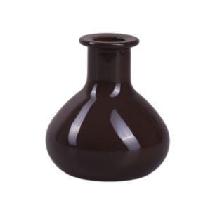 Bottle “dawn” brown h9.5 d8.5 cm