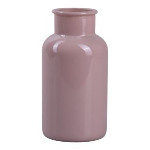 “Braxton” bottle, light pink, h20 d10 cm