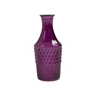 Bottle “lyra” purple h14.5 d6 cm