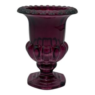 Vase nova violet h14.5 d11.5cm