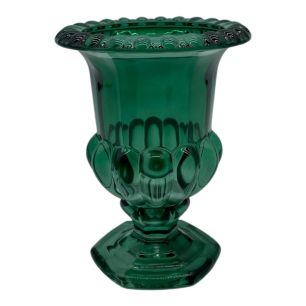 Vase nova vert sarcelle h14.5 d11.5cm