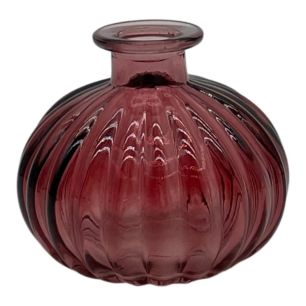 Vase petra rose h7.5 d8.5cm