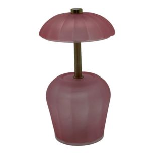 Table lamp rosalie amber h16 d9.5cm