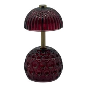Table lamp gia pink h14 d8cm
