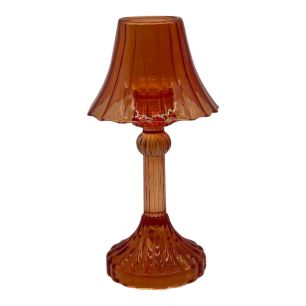 Kandelaar tilia amber h21 d11cm
