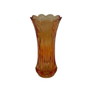 Vase gilda ambre h20 d11cm