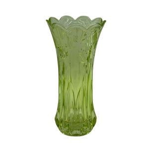 Vase gilda vert citron h25 d13cm