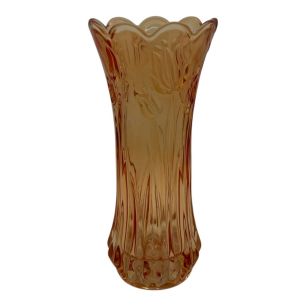 Vase gilda ambre h30 d15cm
