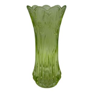 Vase gilda vert citron h30 d15cm