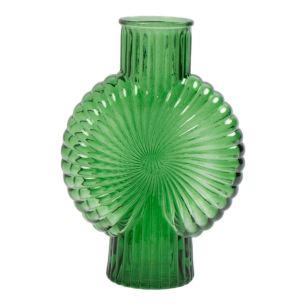 Vase Orlena vert h20,5 d7cm