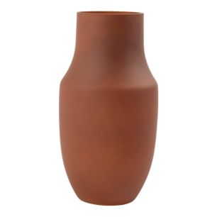Vase Mira brown h28 d15cm (cc)