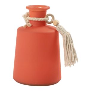 Vase Lunara corail h18 d11,5cm