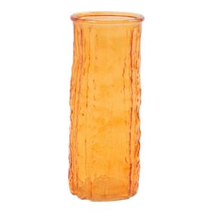 Vase Verina orange h22,5 d8cm