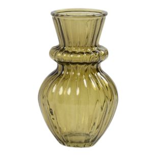 Vase Lysara vert h18 d11cm