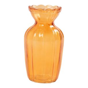 Vase Aveline orange h20 d10,8cm