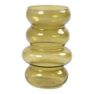 Vase Celina vert h17,5 d11,5cm