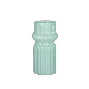 Vase Roselle blue h28,4 d15cm (cc)